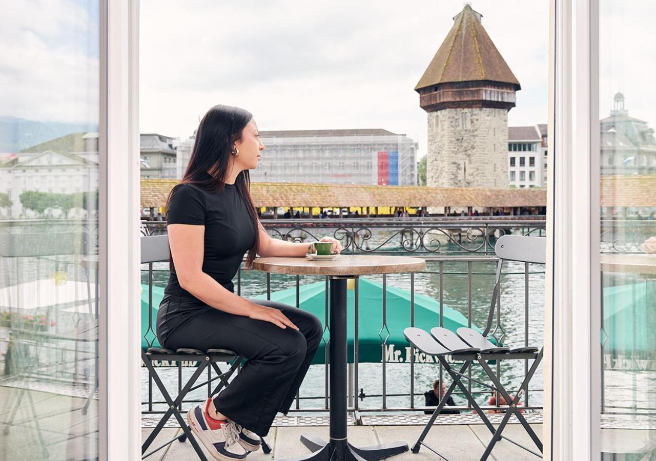 Hotel Pickwick And Pub "The Room With A View" Luzern Exteriör bild